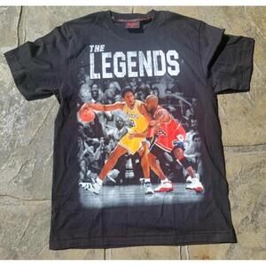 Michael Jordan Kobe Bryant Legends Never Die Shirt Large Shirt High Quality